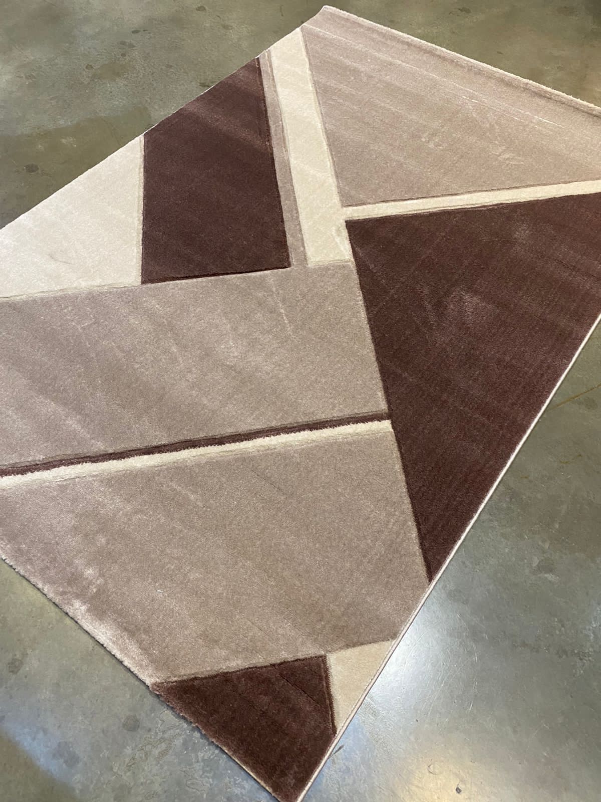 8x11 Modern Carpet Rug – Extra Large Geometric & Swirl Design - Enkaji Households