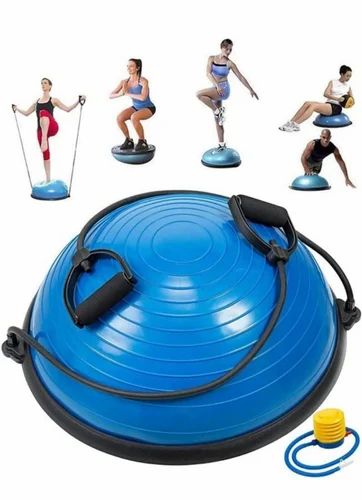 BOSU Balance Trainer Ball – Stability, Core Strength & Full - Body Workout - Enkaji Households
