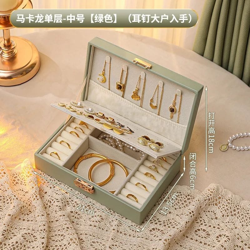 Exquisite Large Capacity Travel Jewelry Bag - Enkaji Households