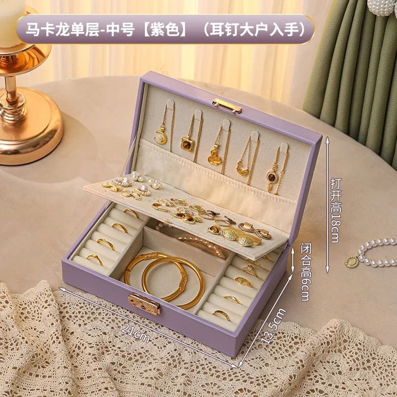 Exquisite Large Capacity Travel Jewelry Bag - Enkaji Households