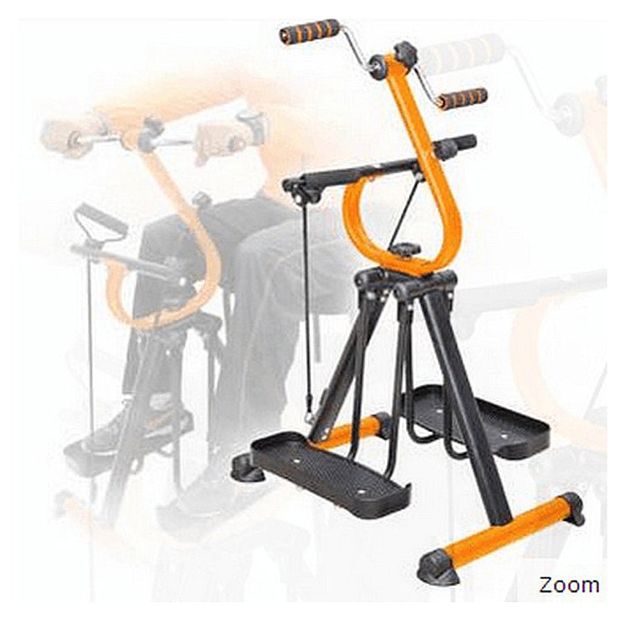 Seated Pedal Exerciser – Full - Body Arm & Leg Resistance Trainer - Enkaji Households