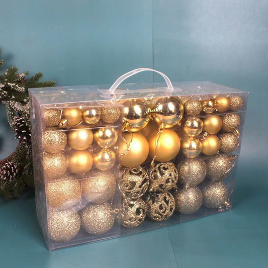 100pcs Christmas Tree Decor Balls Set - Enkaji Households