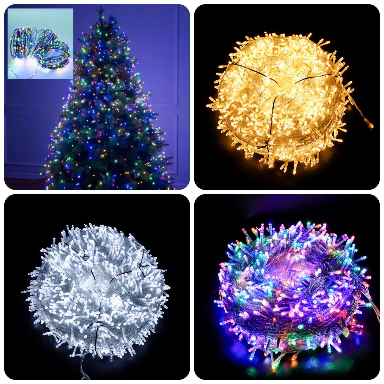 10m Christmas LED Lights - Enkaji Households