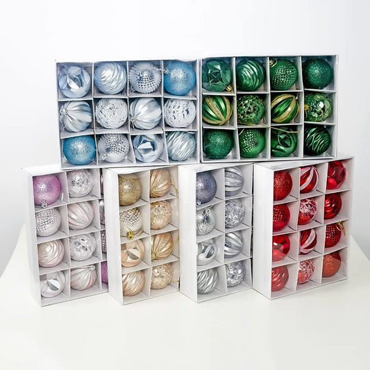 12pcs xmas balls set - Enkaji Households