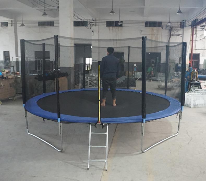 14ft Trampoline with Safety Enclosure Net - Enkaji Households