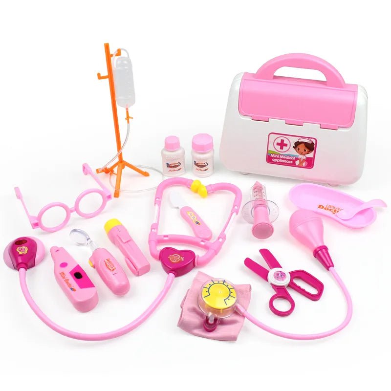 17pcs/ set Children Medical Playset Doctor's pretend Kit Restocked - Enkaji Households