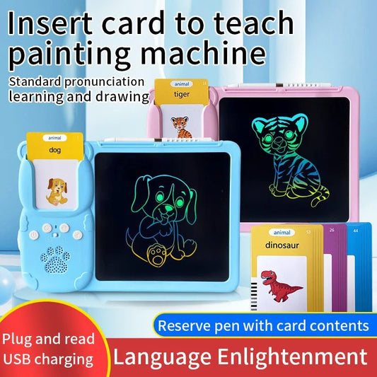 2 - in - 1 Card Reader Talking Toy & Writing Board/Tablet - Enkaji Households