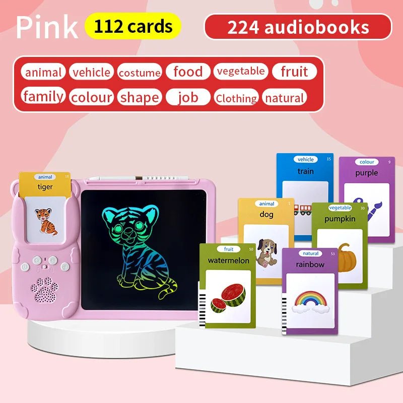 2 - in - 1 Card Reader Talking Toy & Writing Board/Tablet - Enkaji Households