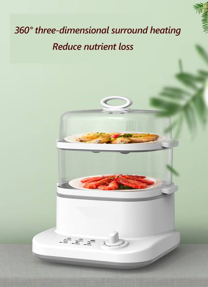 2 - Tier Food Steamer - Enkaji Households