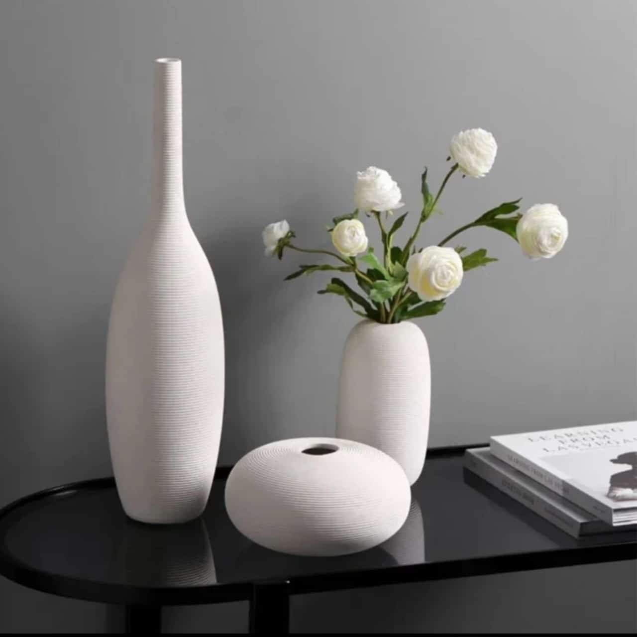 3 in 1 modern home decor vase set - Enkaji Households