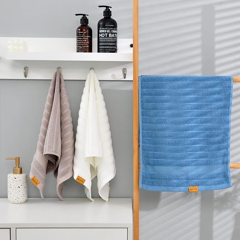 3 - Piece Bath Towel Set – Soft and Highly Absorbent - Enkaji Households