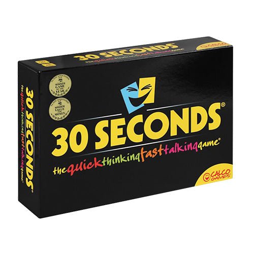 30 Seconds Board Game– Fast Family & Party Game - Enkaji Households