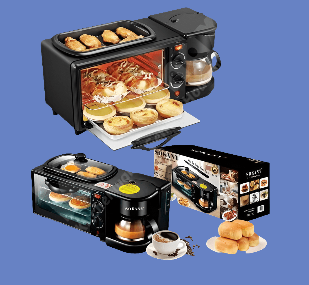 3in 1 breakfast maker - Enkaji Households