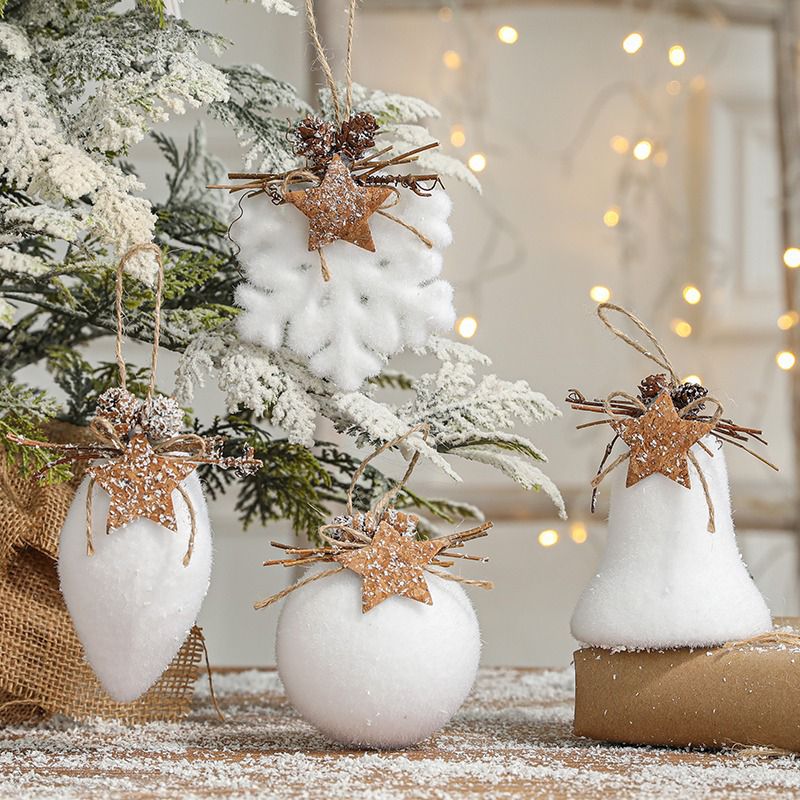 4 - Piece Set Decorative Christmas Ornaments - Enkaji Households