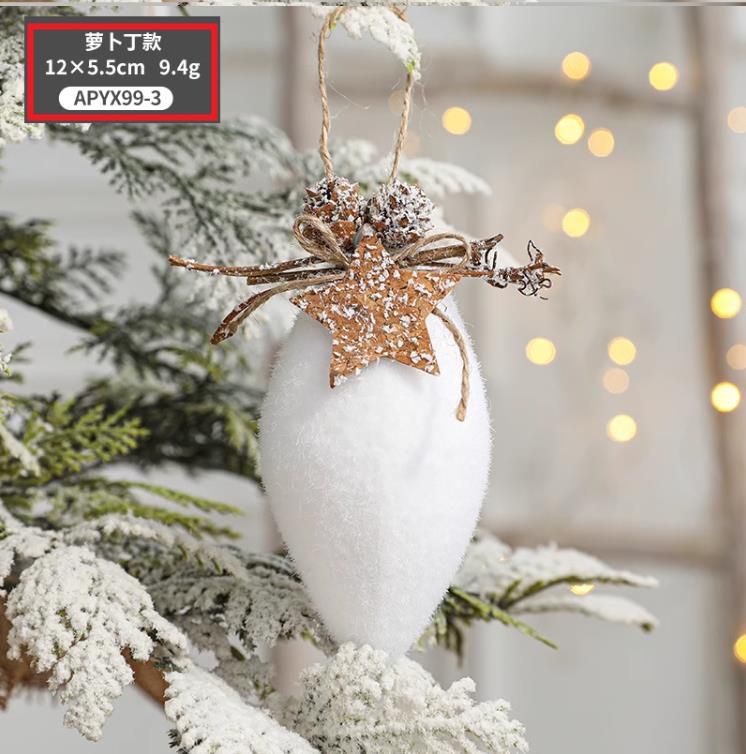 4 - Piece Set Decorative Christmas Ornaments - Enkaji Households