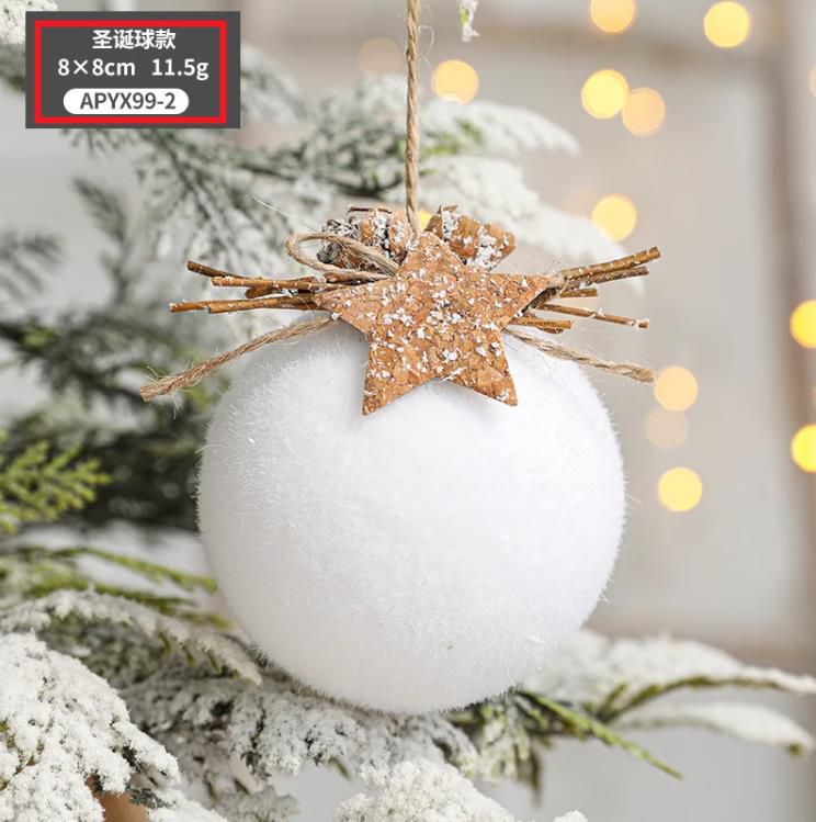 4 - Piece Set Decorative Christmas Ornaments - Enkaji Households