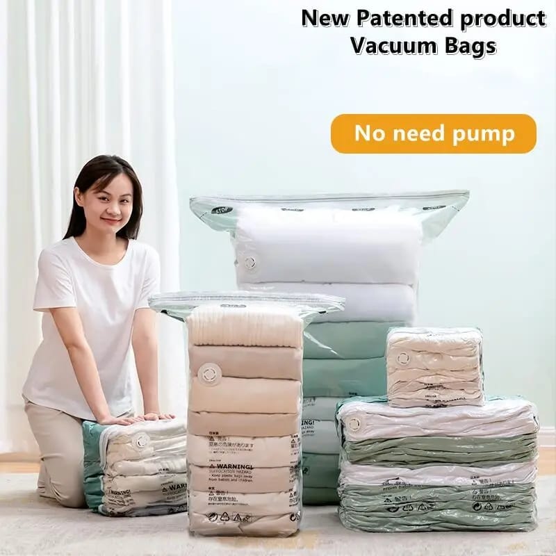 5pcs vacuum storage bag set - Enkaji Households