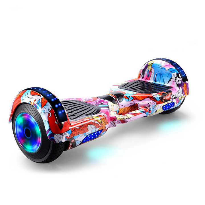 6.5 - Inch Kids’ Hoverboards with Bluetooth & LED Lights - Enkaji Households