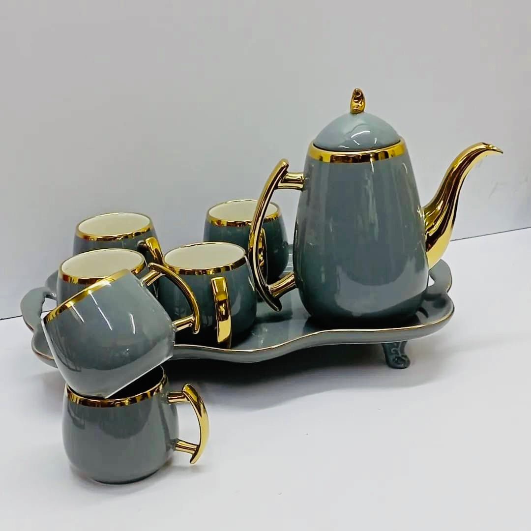 8pc Luxurious Nordic Tea Set - Enkaji Households