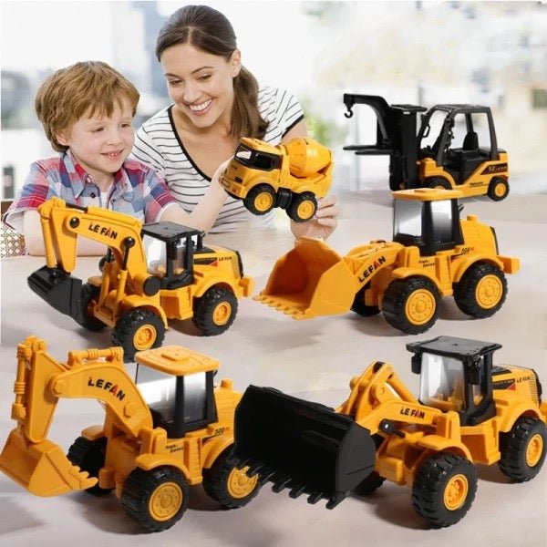 Battery - Operated Excavator Truck – Realistic Construction Toy for Kids - Enkaji Households