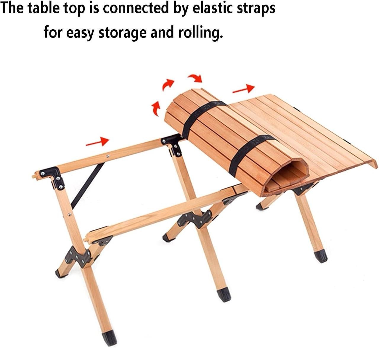 Camping Dining Set – Portable Table, 4 Chairs & Folding Storage Box - Enkaji Households