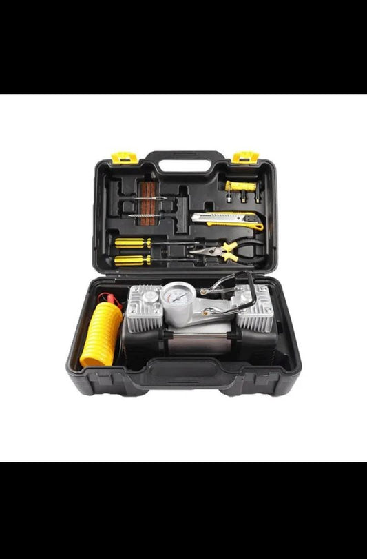 Car Air Compressor With Tool Kit - Enkaji Households