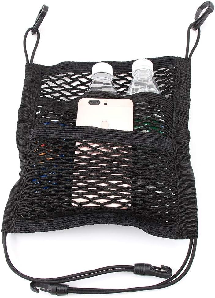 Car Seat Side Storage Mesh Net Bag Luggage - Enkaji Households