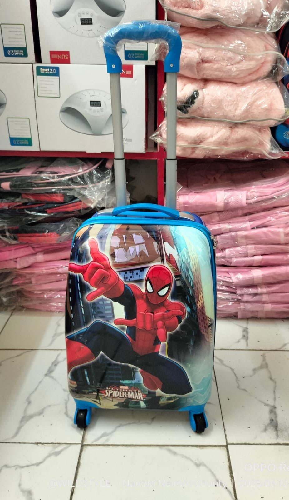 Cartoon themed kids trolley bags - Enkaji Households