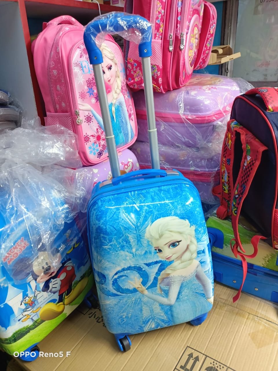 Cartoon themed kids trolley bags - Enkaji Households