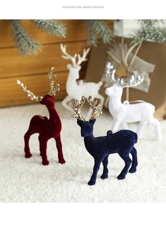 Christmas Elk Decorations - Enkaji Households