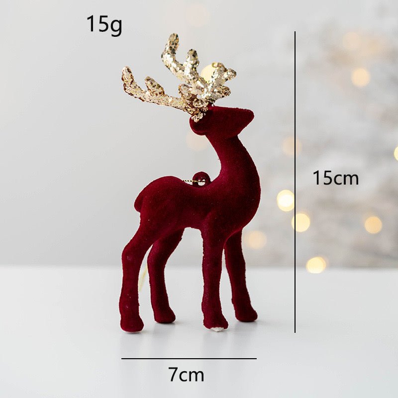 Christmas Elk Decorations - Enkaji Households