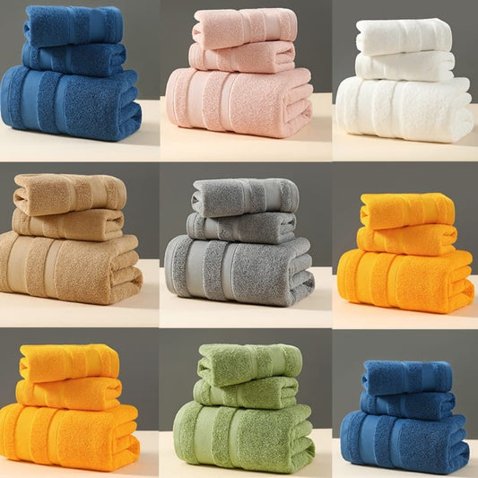 Cotton Bath Towel Sets - Enkaji Households