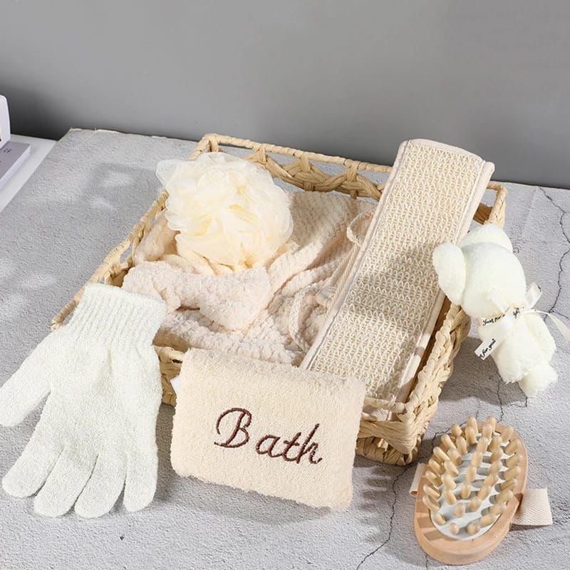 Cute Bear Basket Bath Kit for Women - Enkaji Households