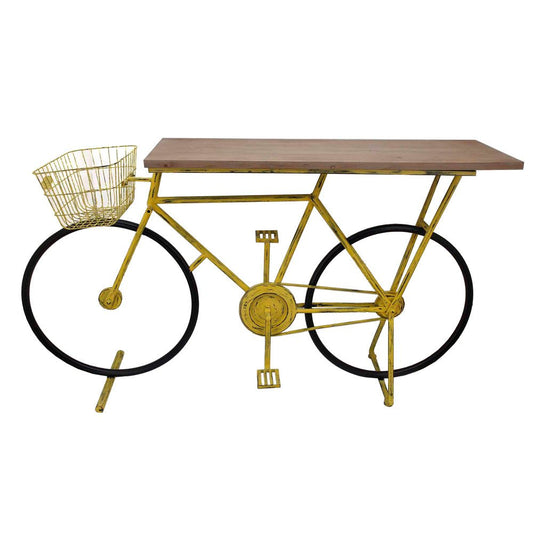 Decorative bicycle console table - Enkaji Households