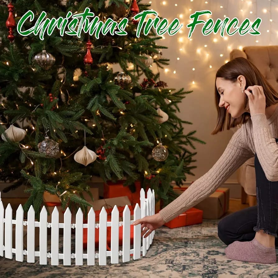 Decorative Christmas tree Fence - Enkaji Households