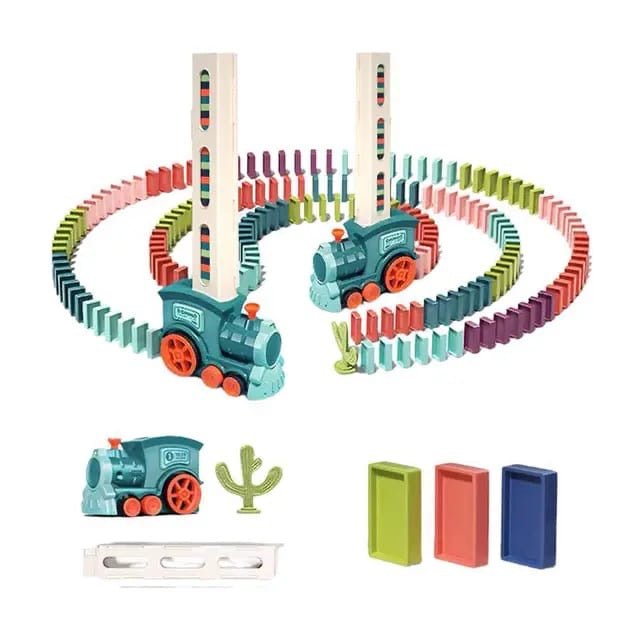 Dominoes Train Set – Fun and Educational Game for Kids and Families - Enkaji Households