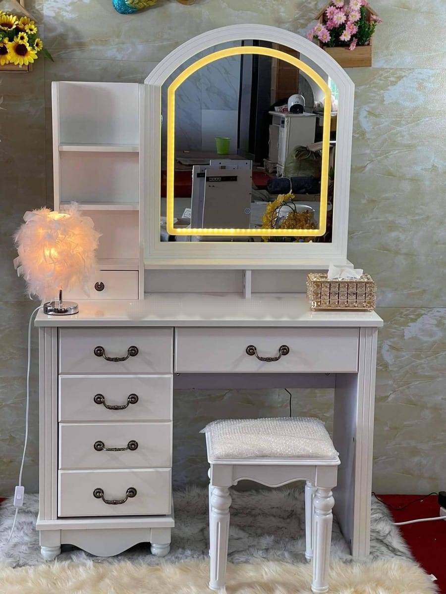 Dressing Table with LED Lightings - Enkaji Households