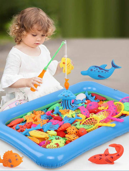 Educational Fishing Toy Set – 41 - Piece Set - Enkaji Households