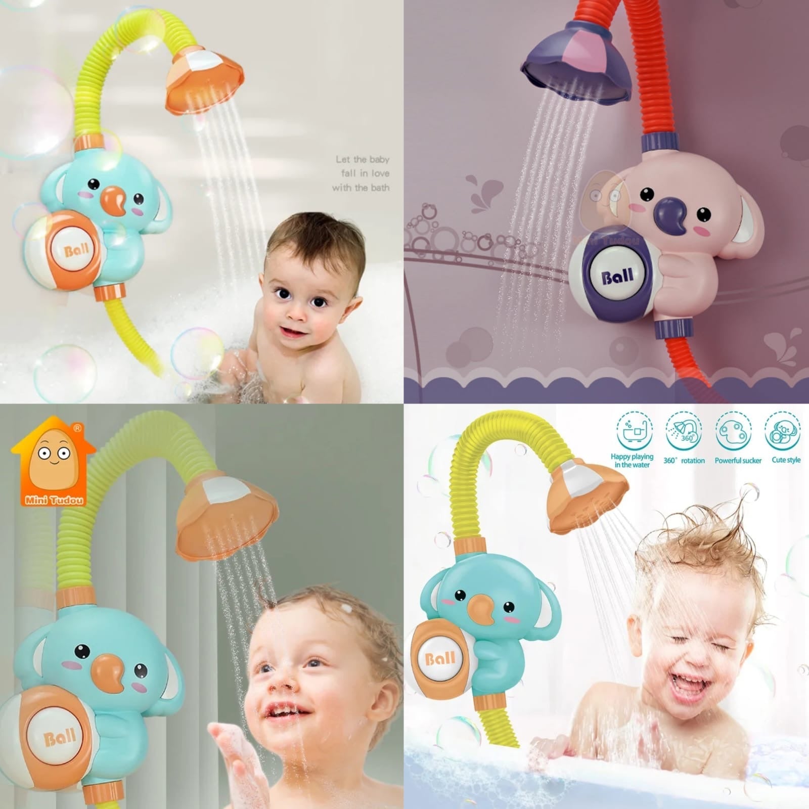 Elephant Sprinkler Bath Toy - Enkaji Households