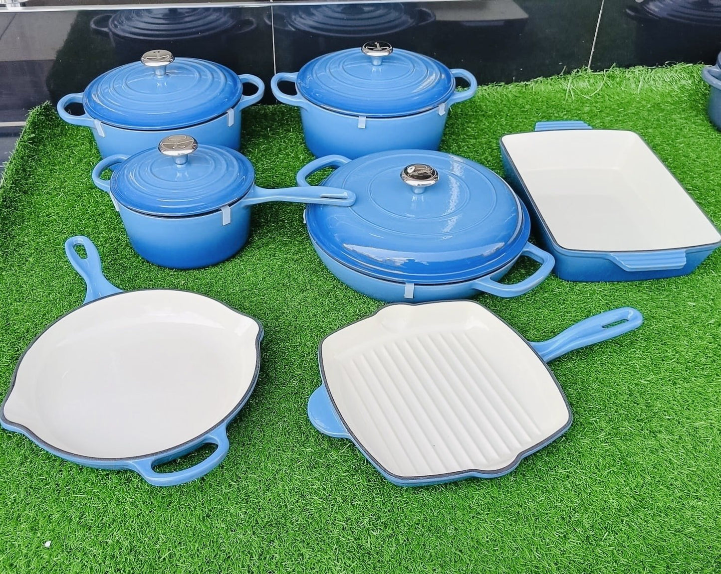 Enamel Cast iron cooking pots - Enkaji Households