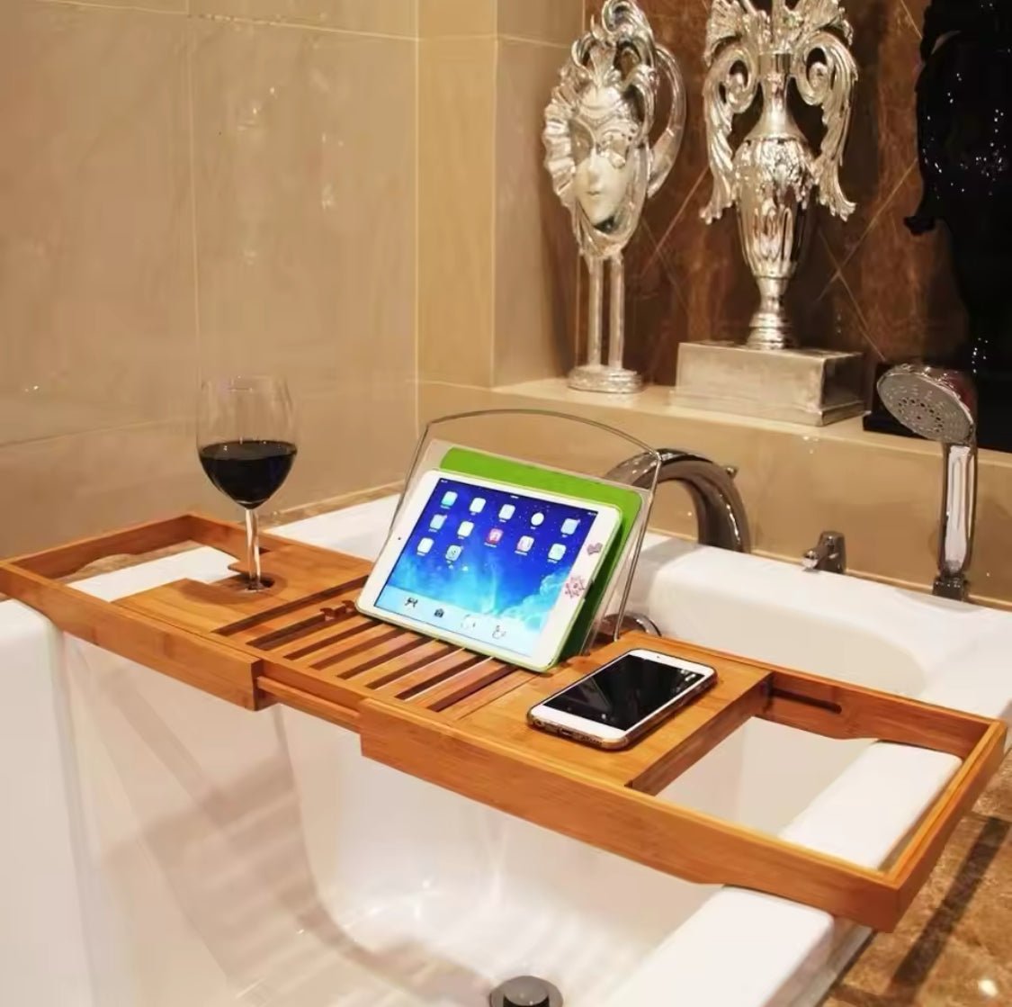 Expandable Bathtub Caddy Tray - Enkaji Households