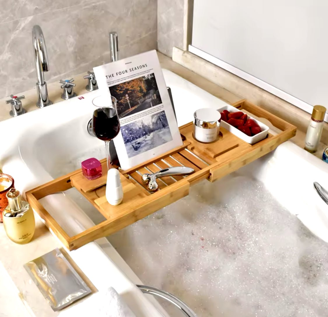 Expandable Bathtub Caddy Tray - Enkaji Households