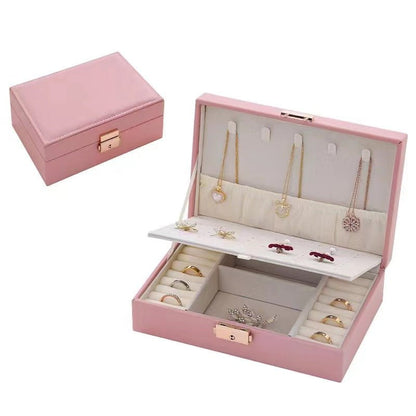 Exquisite Large Capacity Travel Jewelry Bag - Enkaji Households