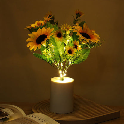 flower table lamp - Enkaji Households