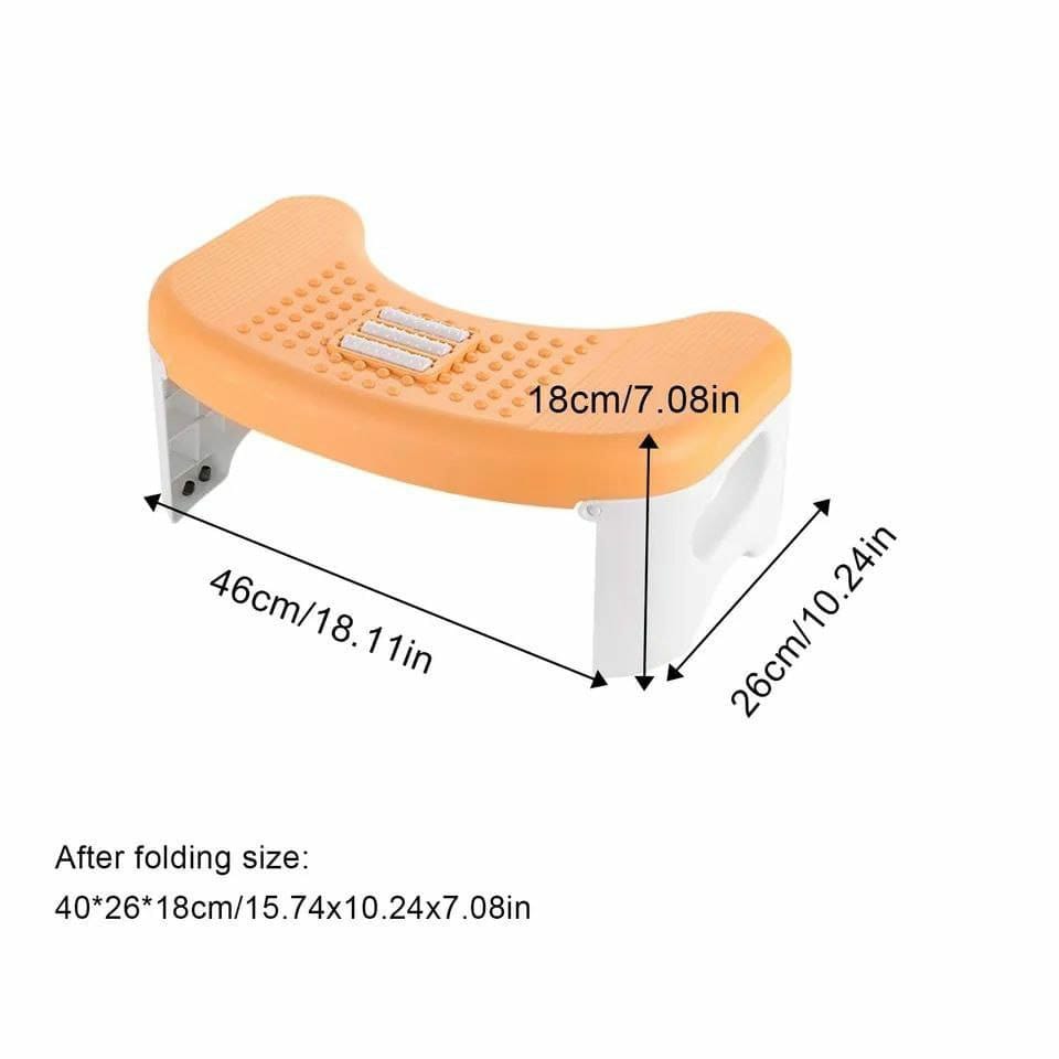 Foldable foot rest with rollers - Enkaji Households