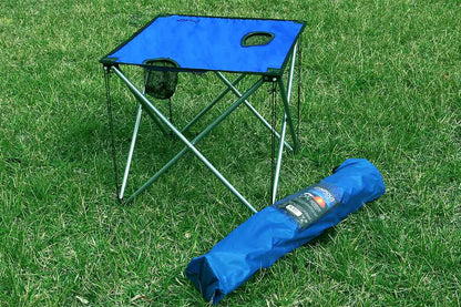 Foldable Outdoor Camping Table – Portable Picnic Table with Cup Holders - Enkaji Households