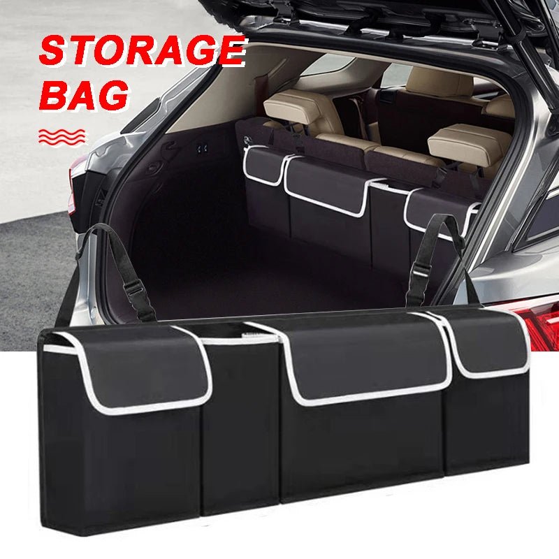 Hanging Car Trunk Organizer / Back SeaT Storage Organizer - Enkaji Households