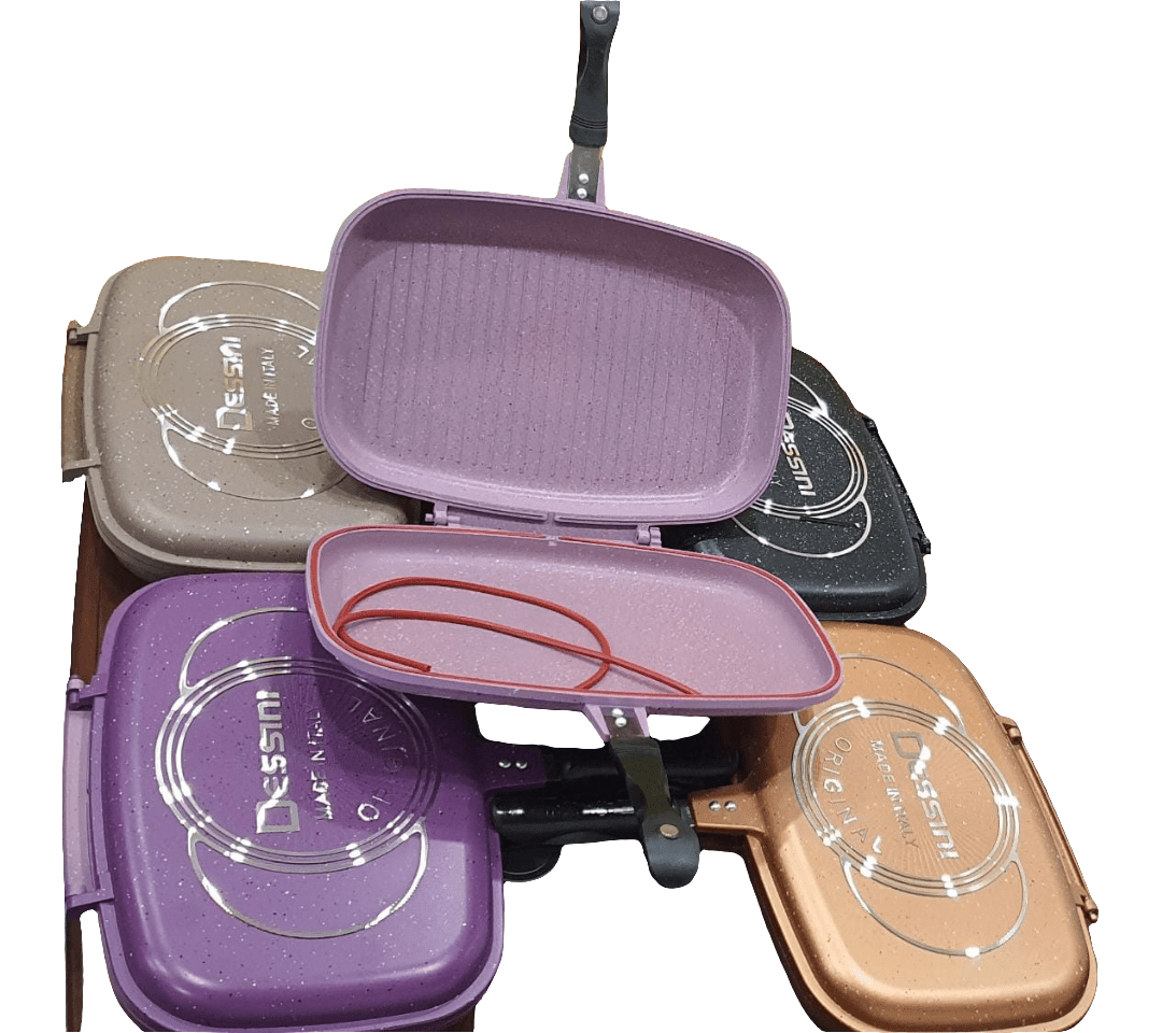 High - Quality Original GRANITE DESSINI GRILL PAN - Enkaji Households