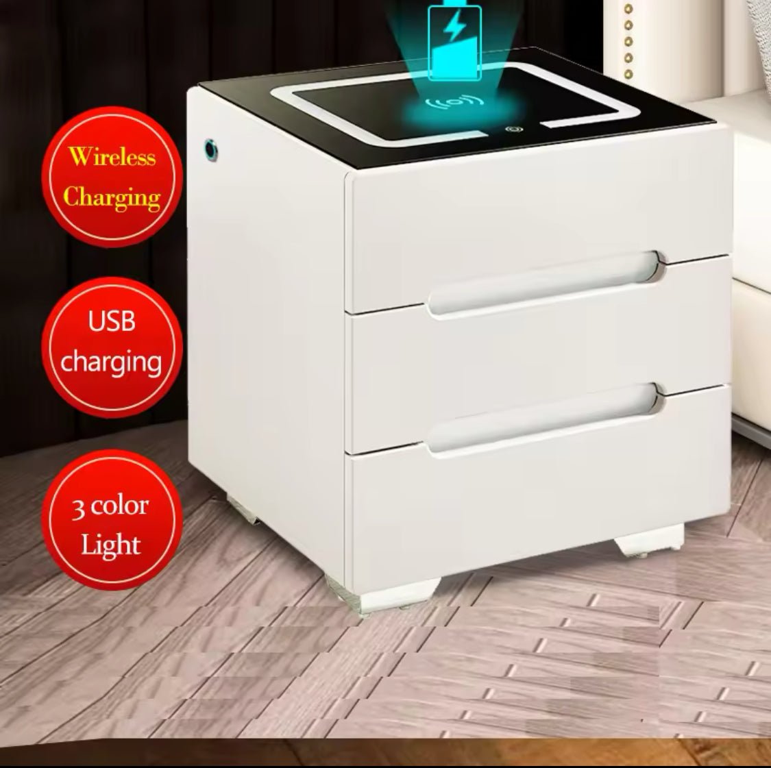 Intelligent Smart bedside Tables - Enkaji Households