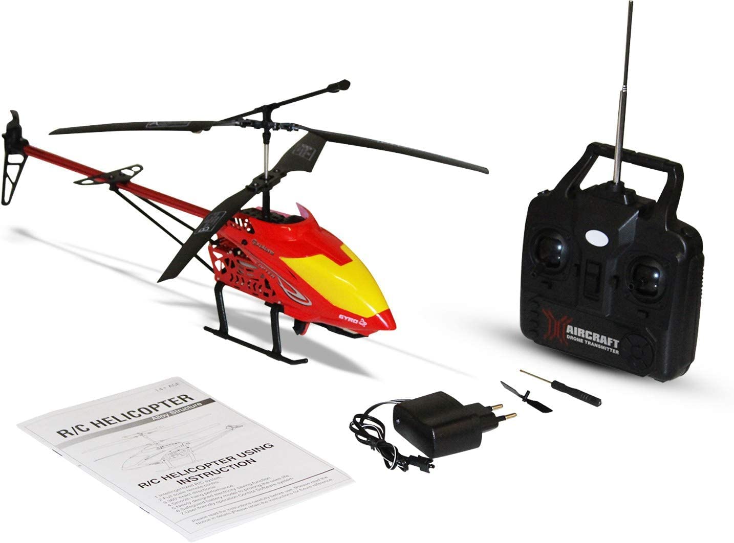 Jack Royal 3.5 CH Remote Control Jumbo RC Helicopter – Alloy Material with Built - In Gyro Technology - Enkaji Households